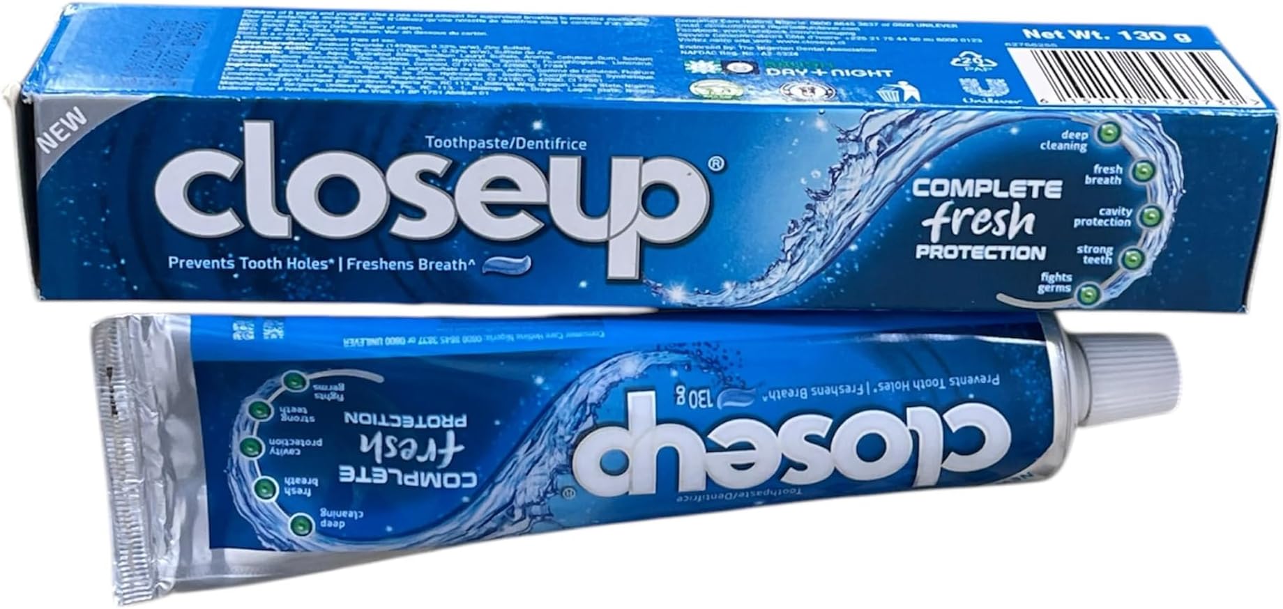 Close Up Toothpaste, Triple Fresh Formula, Zinc Plus