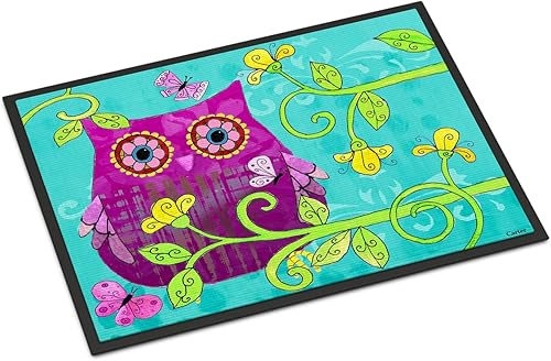 Miniatura 236 de Caroline's Treasures PJC1117JMAT - Felpudo para puerta delantera de 24 x 36 pulgadas, tapete antideslizante lavable de pelo bajo, 24 x 36 pulgadas