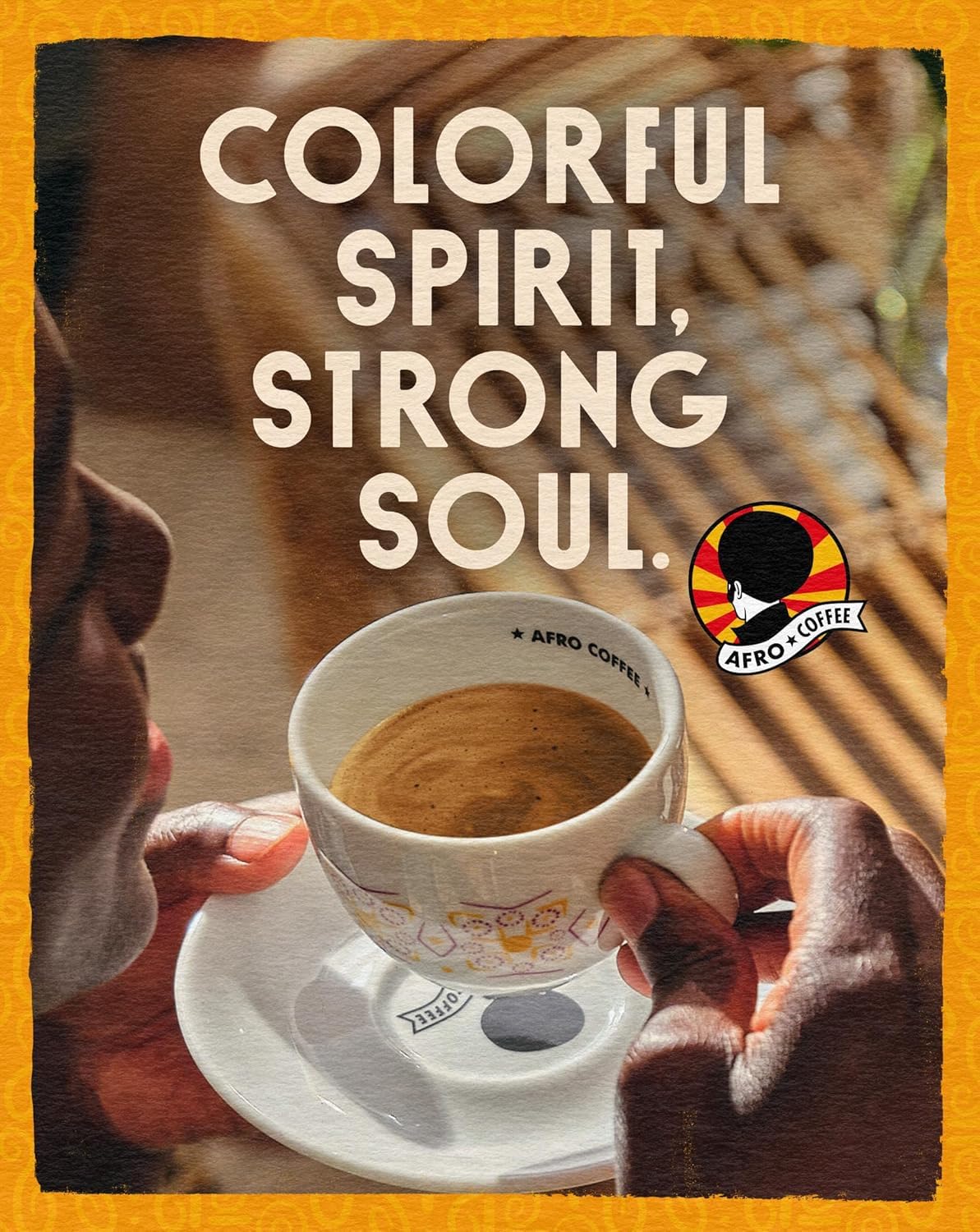 AFRO COFFEE Mild & Aromatic I 6 Pack I 250g Premium Bio Kaffeebohnen Fairtrade I Arabica & Robusta ganze Bohnen I Bohnenkaffee aus Ostafrika I blumige Note, handgepflückt, mittel geröstet, säurearm