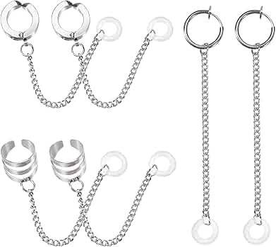 Boucles D'Oreilles Chaîne Pour Écouteurs Sans Fil - Accessoire Anti-Perte - Design Élégant - Pour Femmes