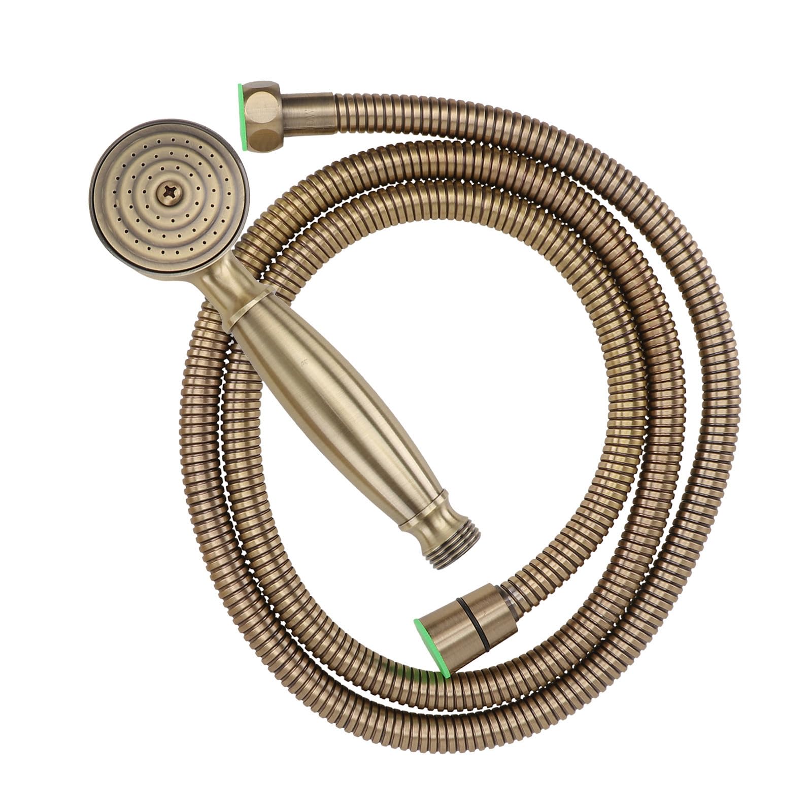 Pommeau main rétro laiton robuste anti-calcaire avec flexible 1.5m