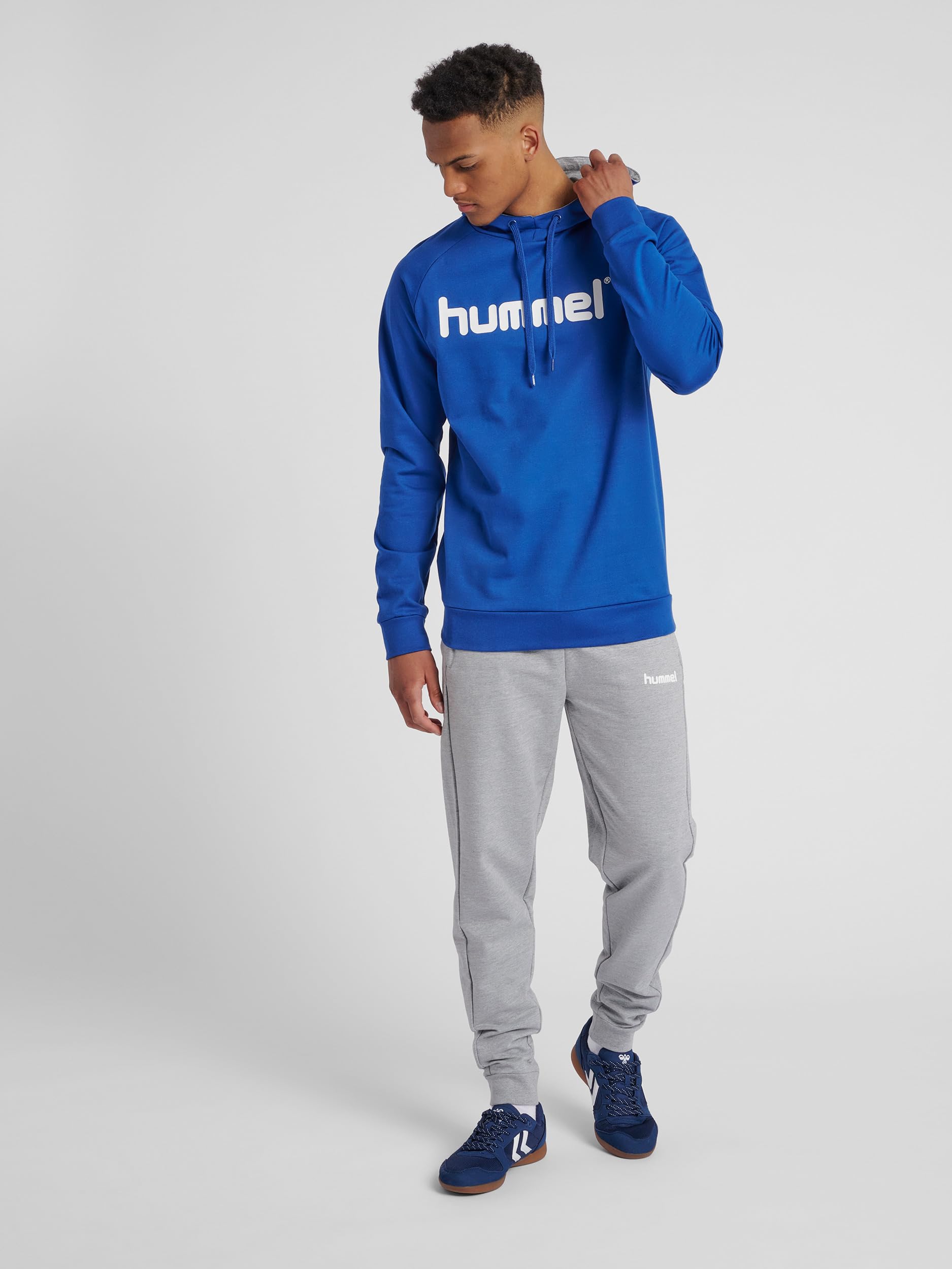 hummel Bluza z kapturem Mężczyźni Hmlgo Cotton Logo Hoodie
