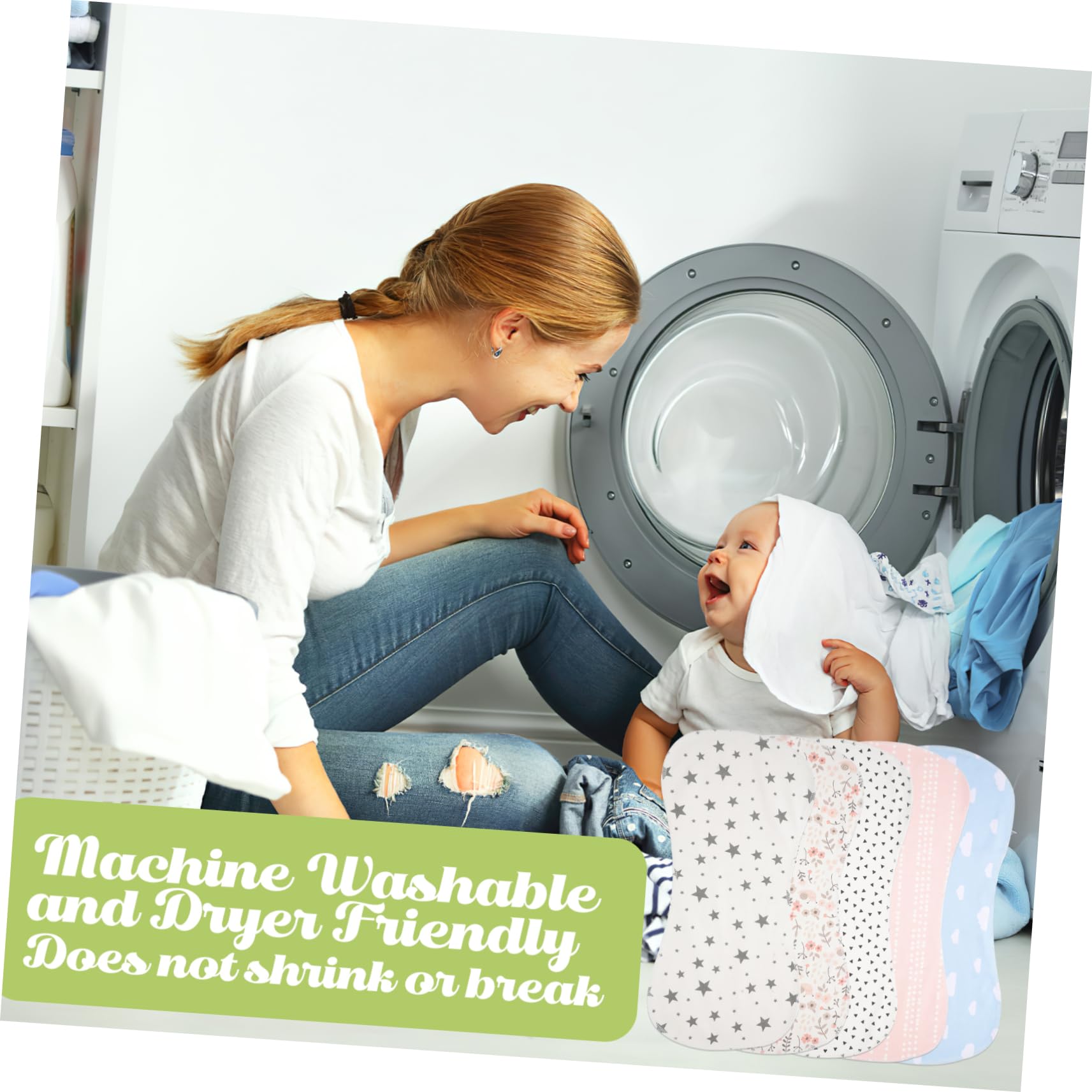 Lot De 15 Bavoirs En Tissu Anti-Hoquet Pour Enfants, Serviette De Rot, Bavoirs En Coton, D'Alimentation Pour Bébé, Bandana, Pour Nouveau-Né