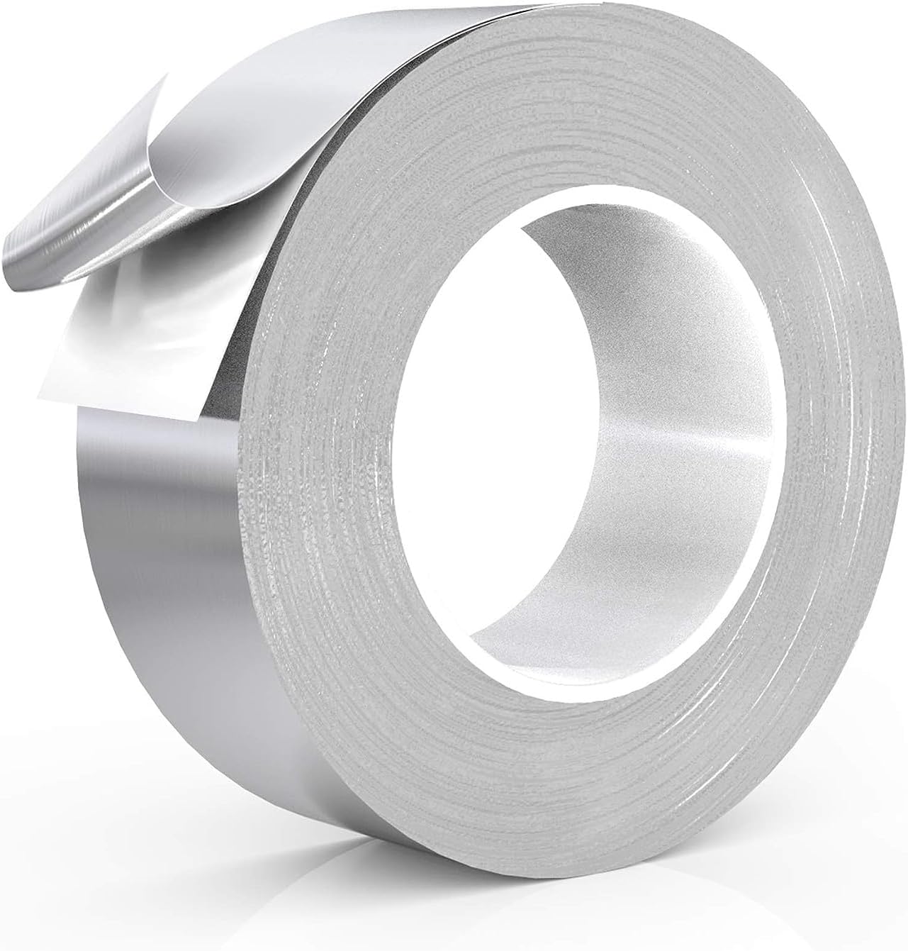 HULPPRE Aluminum Foil Tape-2inch x 65 Feet Heavy Duty Metal Tape,Waterproof Insulation Duct Tape,For Pipe Rupture/Window Seal/RV Awning/Roof Leak/Boat Sealing/AC Repairs