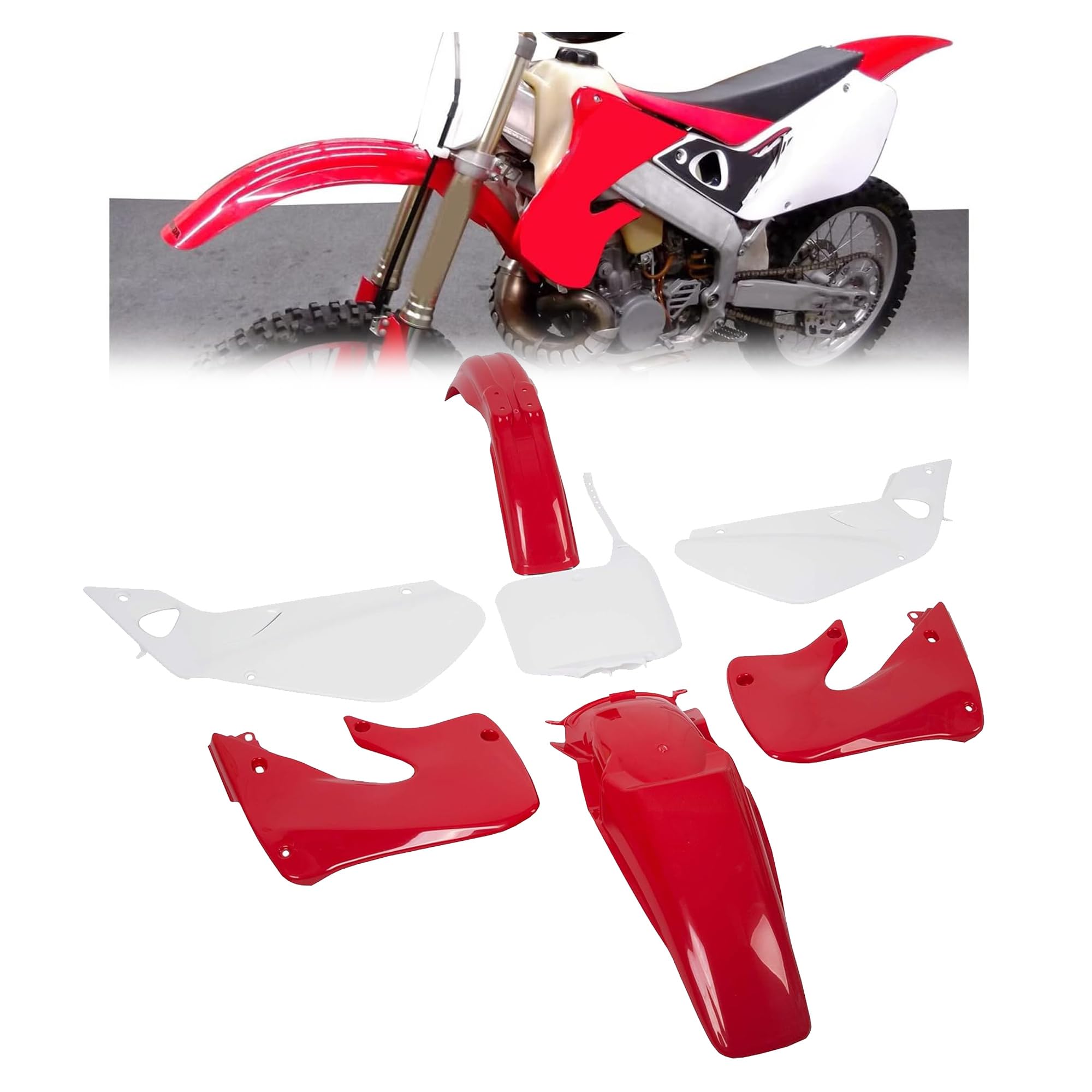 Amazon.com: ECOTRIC Red Plastic Kit Bodywork Compatible With 1997