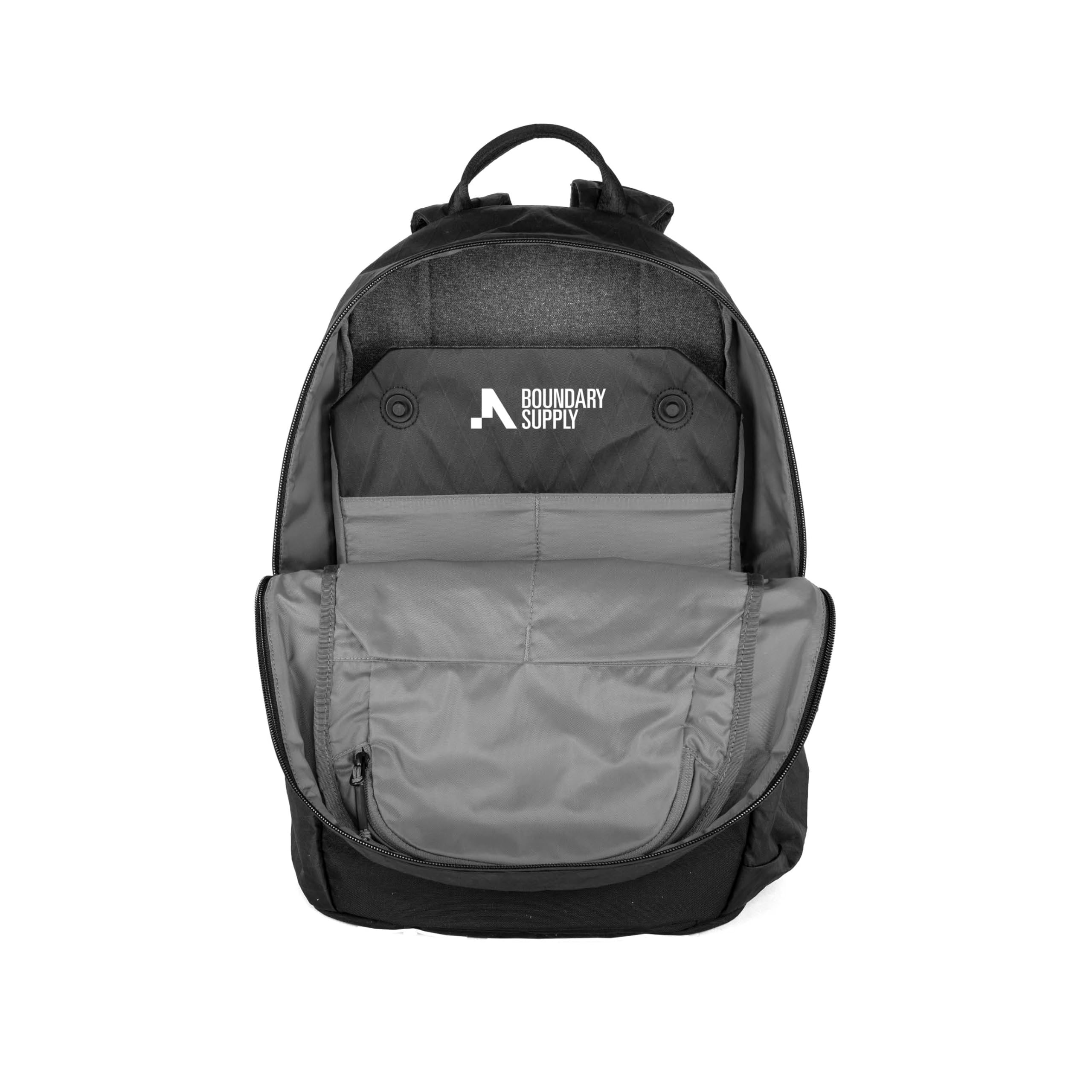 Boundary Supply Rennen X-Pac Sac à dos de jour, 20 l, étanche, noir, design minimaliste