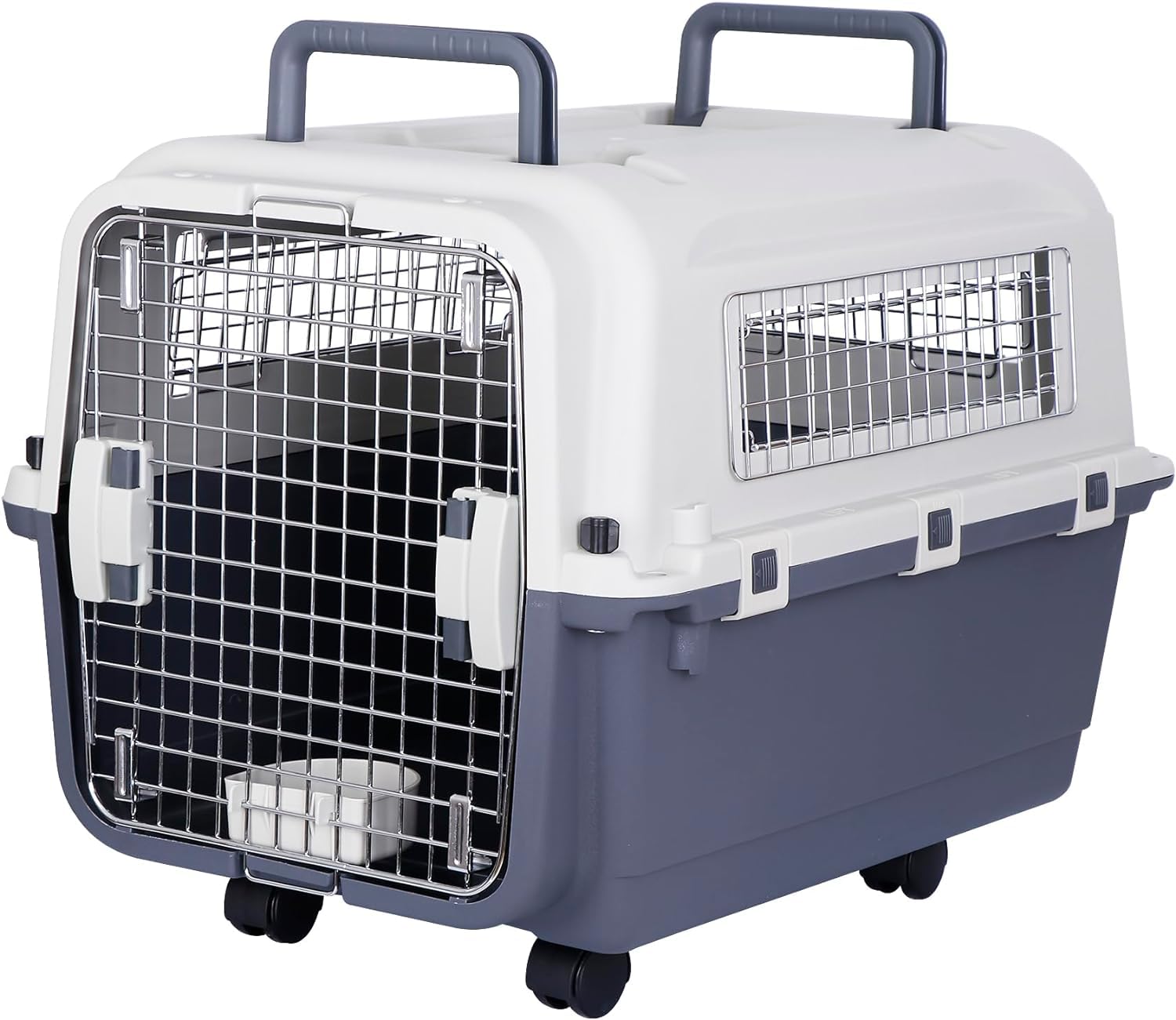 Amazon | 犬クレート ペットキャリー ハードキャリー クレート 小型犬 