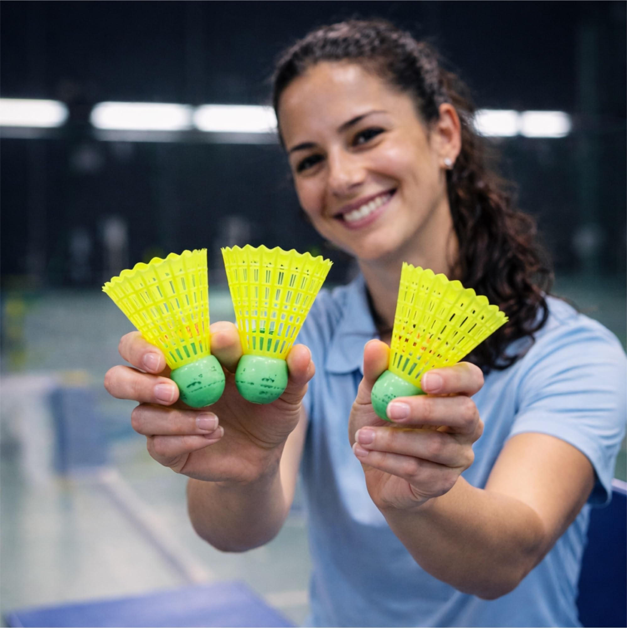 5 Volants Speedminton Pour Compétition - Occasion (très Bon état)