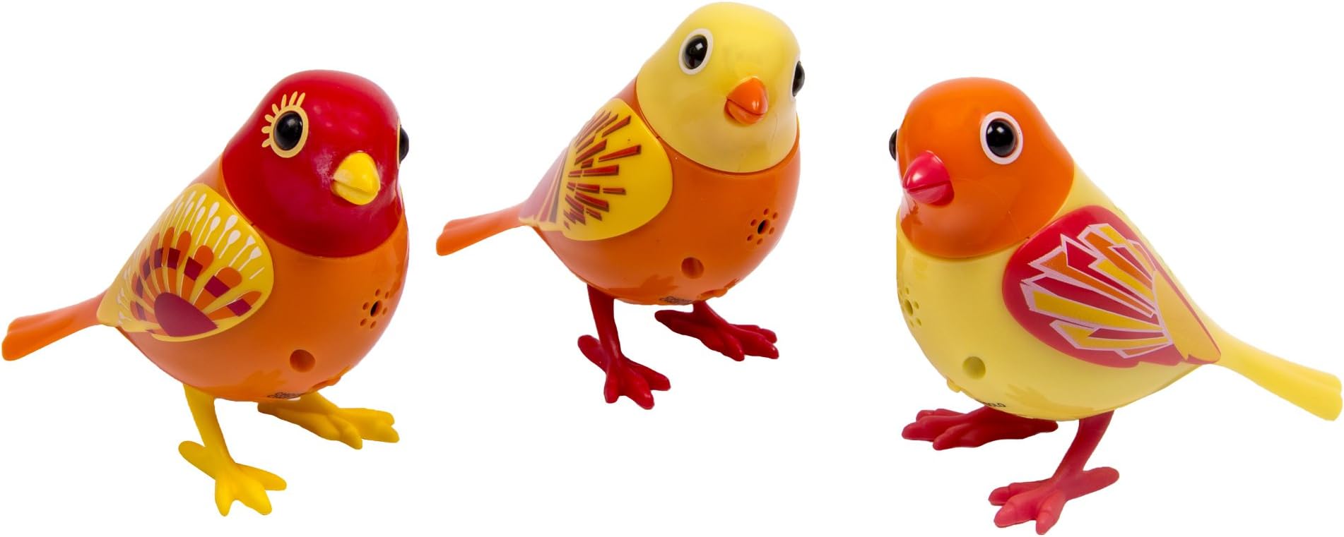 DigiBirds - 3 Pack Set of DigiBirds - Orange Set