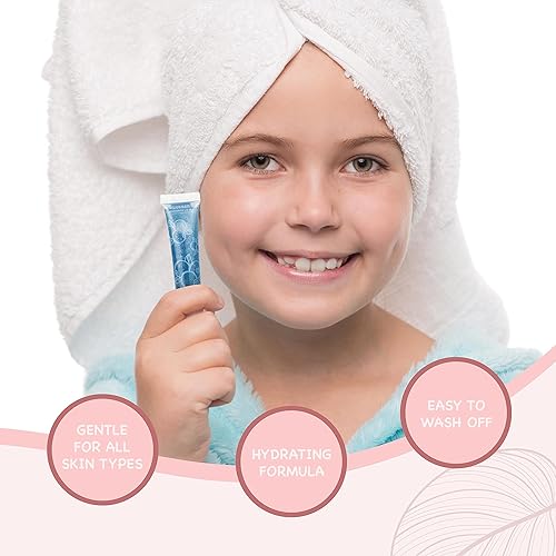 Miniatura 5 de Expressions Paquete de 12 brillos de labios tubos para apretar con sabor a brillo de labios con estuche de transporte juego de brillo de labios