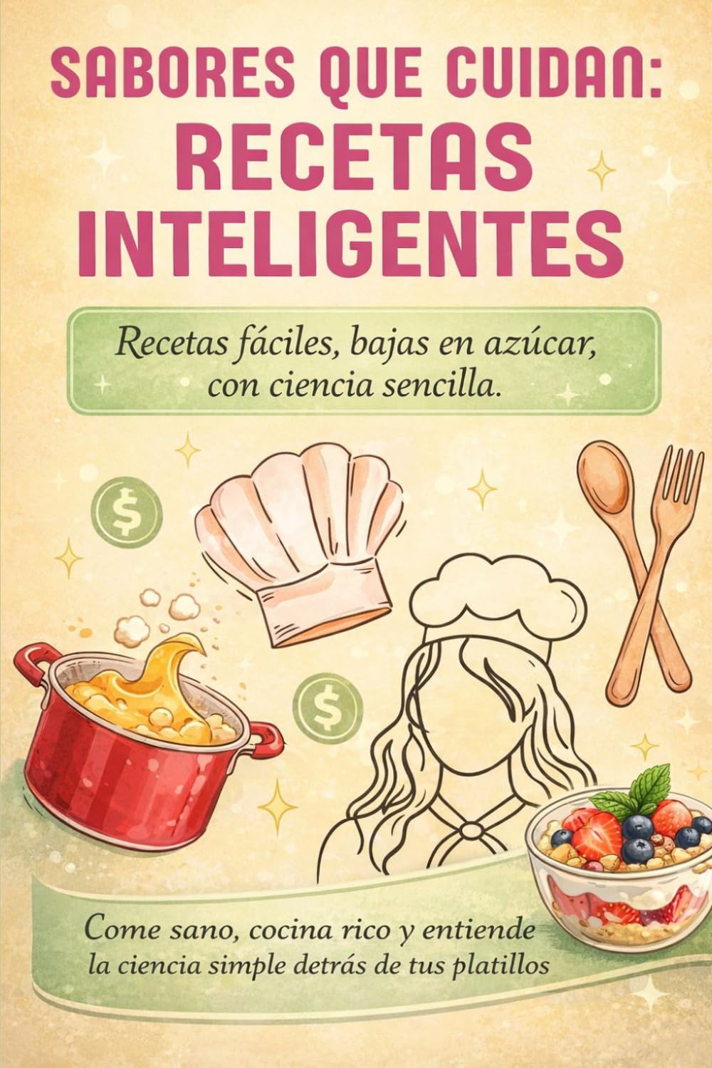 Sabores que cuidan: Recetas inteligentes: Recetas fáciles, bajas en azúcar y saludables