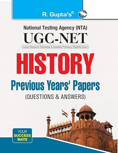 NTA-UGC-NET/JRF: History (Paper I &amp; Paper II) Previous Years' Papers (Solved)