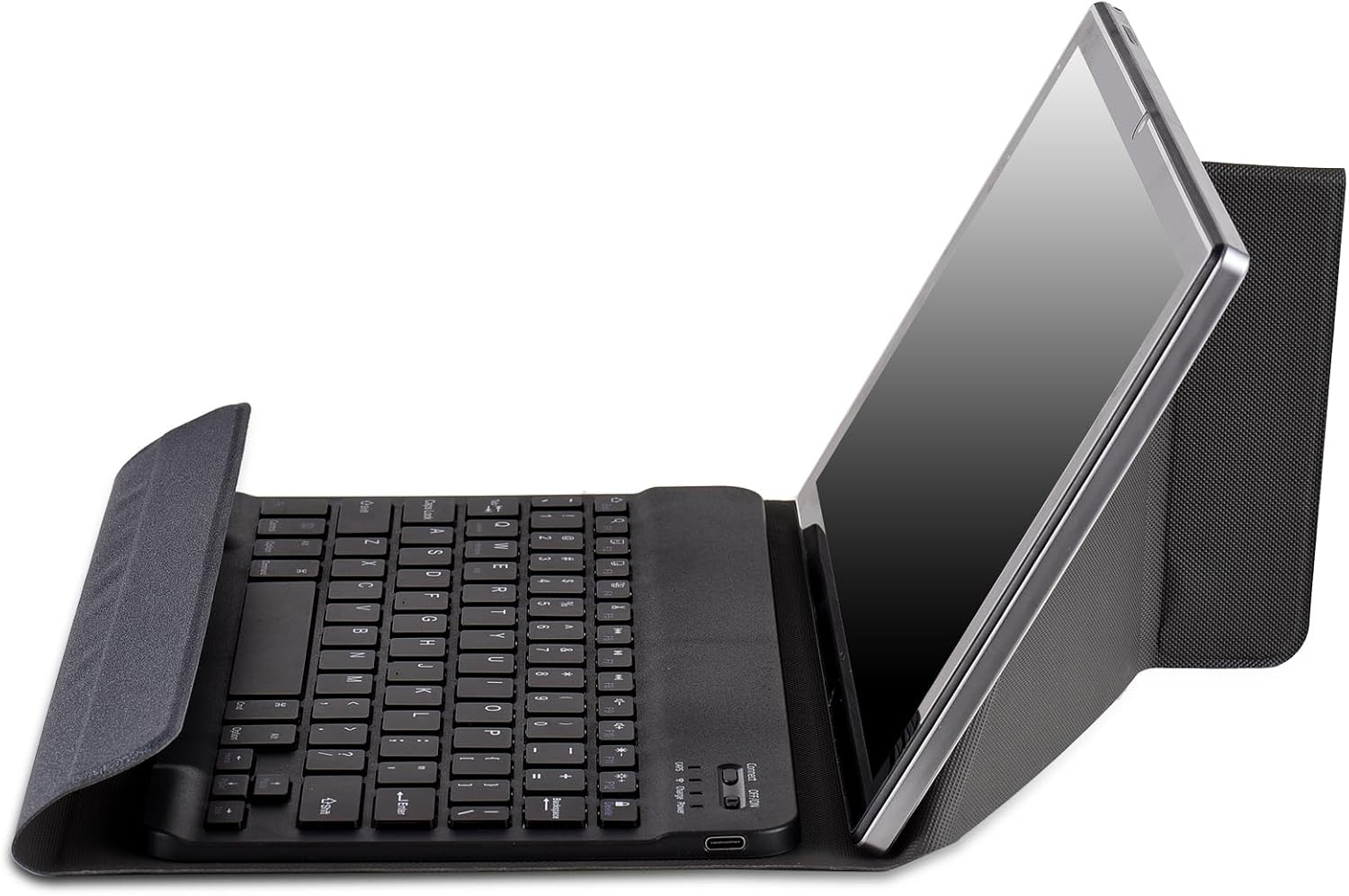 HUIOP Universal 10.1inch Tablet Case with BT Keyboard Cover