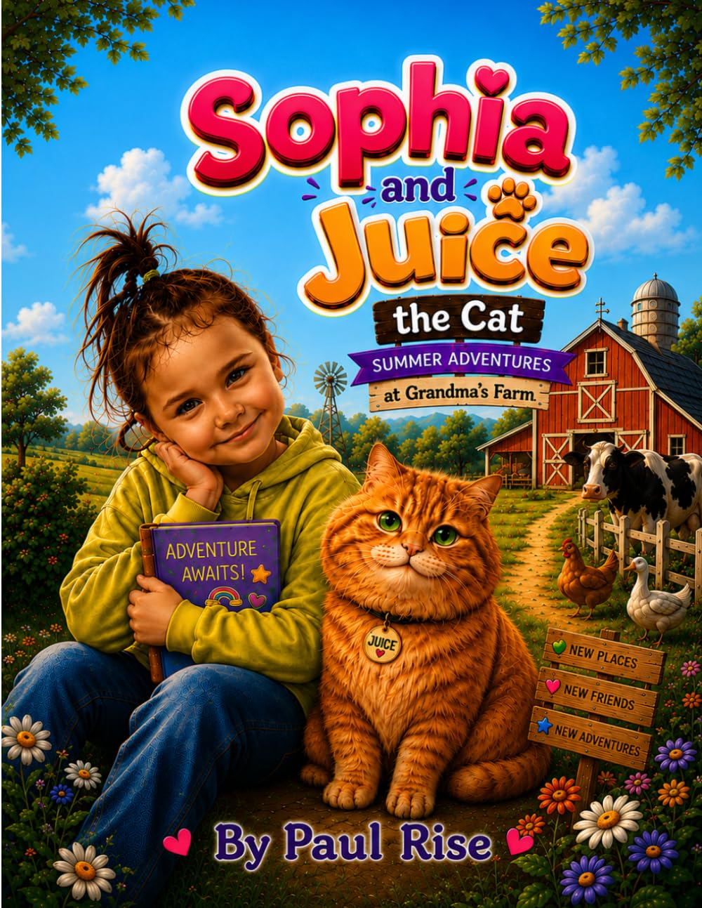 Sophia and Juice the Cat: Summer Adventures Series