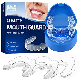 Anti Grinding Mouth Guard for Clenching Teeth at Night Teeth Grinding Mouthguards for Sleeping Mouth Guard for Grinding