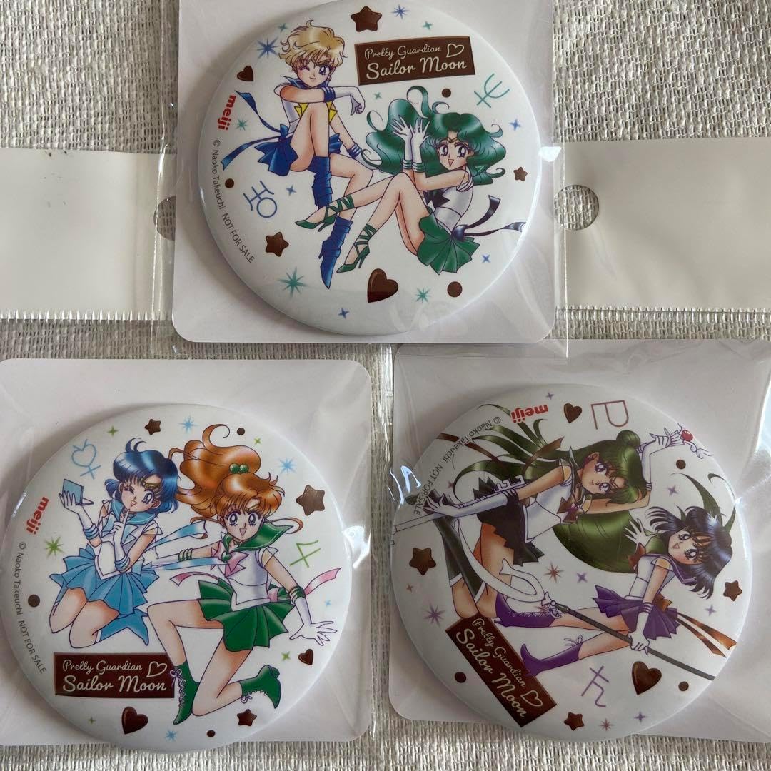 セーラームーン 缶ミラーセット 全5種セット コンプ 明治 美少女戦士