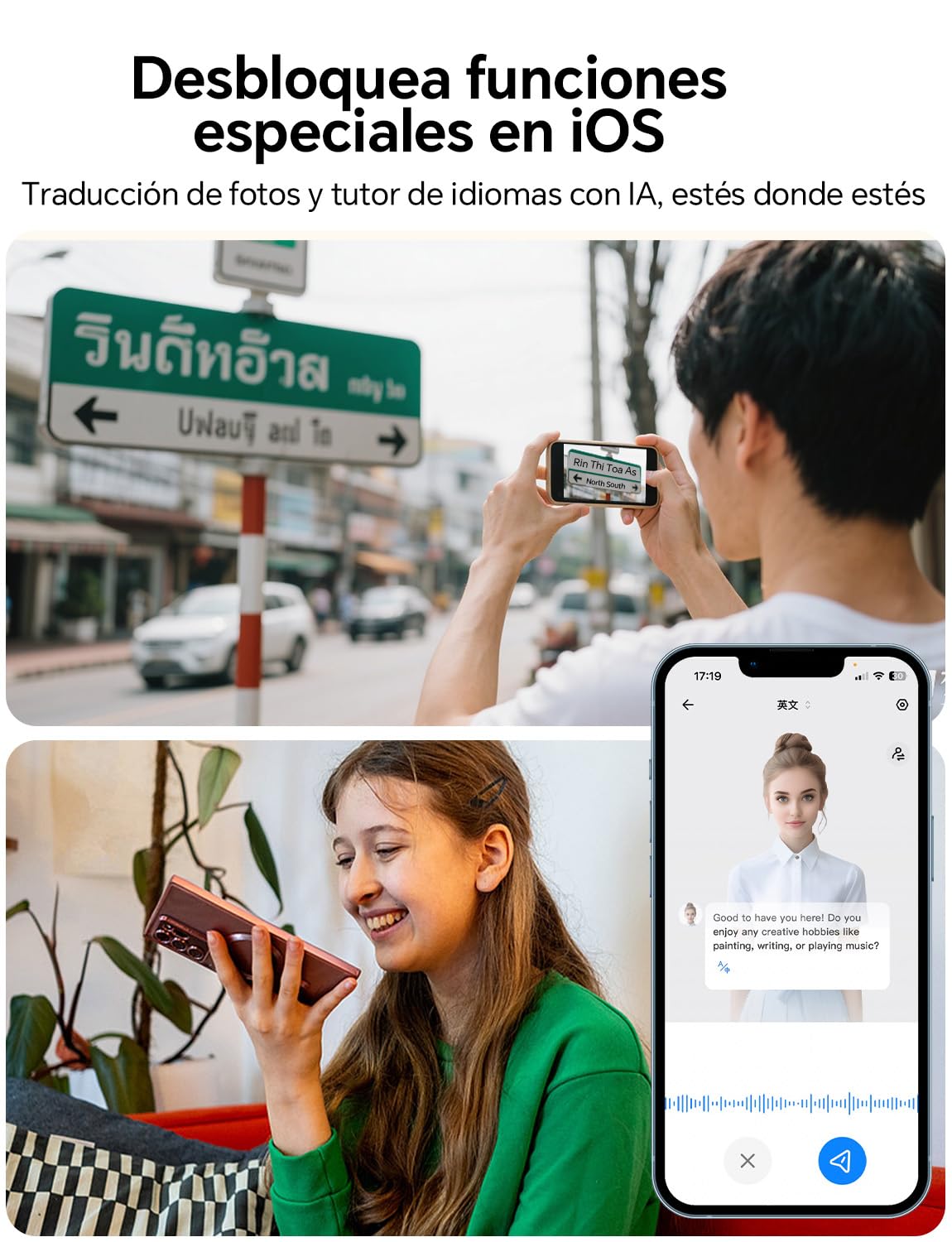 Timekettle Polypay P1 Traductor Instantaneo de Voz, Aplicación para 40 Idiomas y 93 dialectos, Traductor de Idiomas Explorar la Vida de los expatriados con Libertad, Compatible con iOS y Android