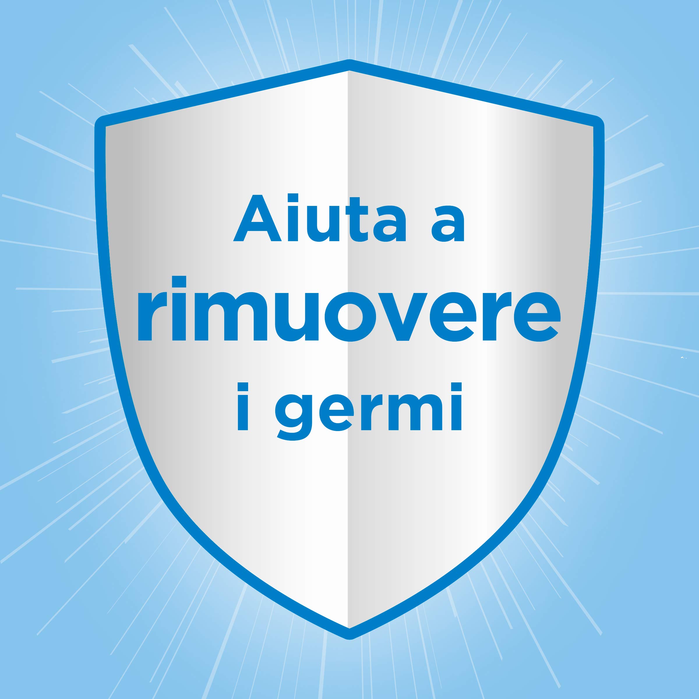 Ajax Detergente Pino Gel con Candeggina, Igienizzante e Ultrasgrassante, Elimina gli Odori, 12 Pezzi da 1 L