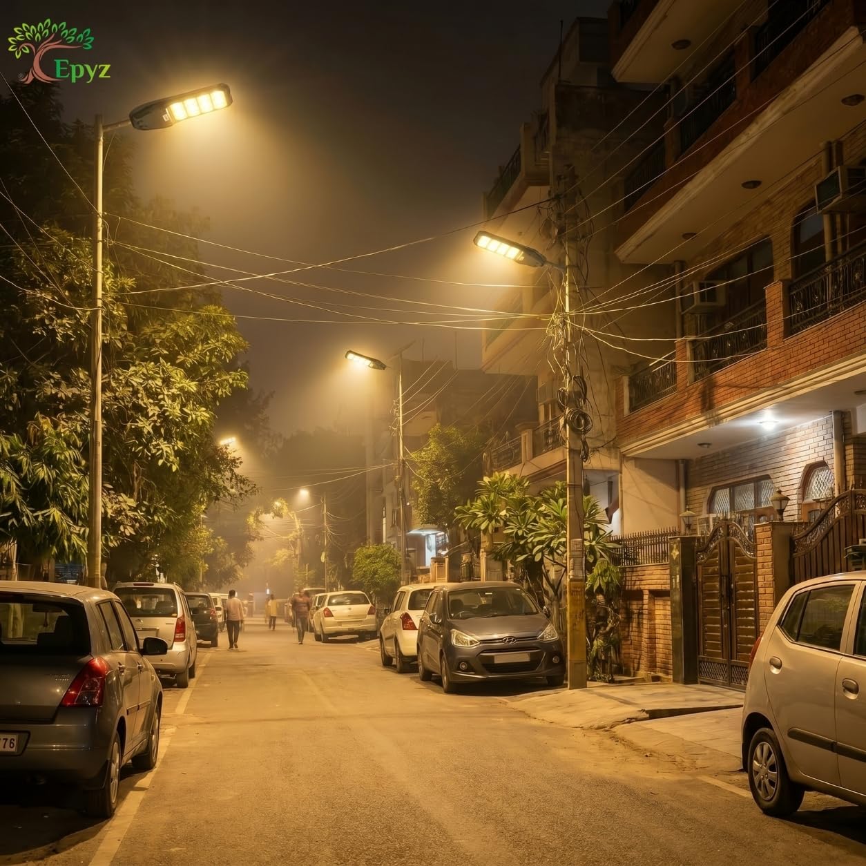 Epyz 200W Solar Street Light - Motion Sensor -8