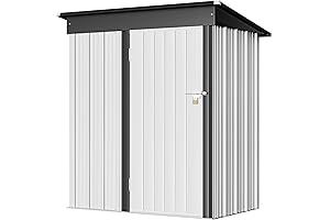 Greesum White Steel Utility Shed 5x3 ft.