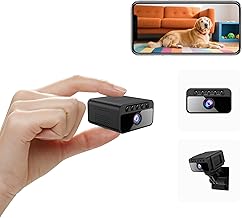Hidden Camera with Cloud, 4K HD WiFi Mini Spy Camera 150° View Video, Wireless Indoor Surveillance Secret Camera, Smart AI Motion Detection/Night Vision for Home Security Small Nanny Cam