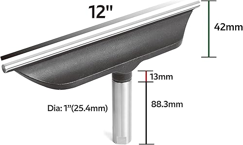 Miniatura 28 de Reposaherramientas de 6 pulgadas con 1 pulgada de diámetro, longitud total de 4 pulgadas, soporte de herramientas recto Woodlathe de barra redonda