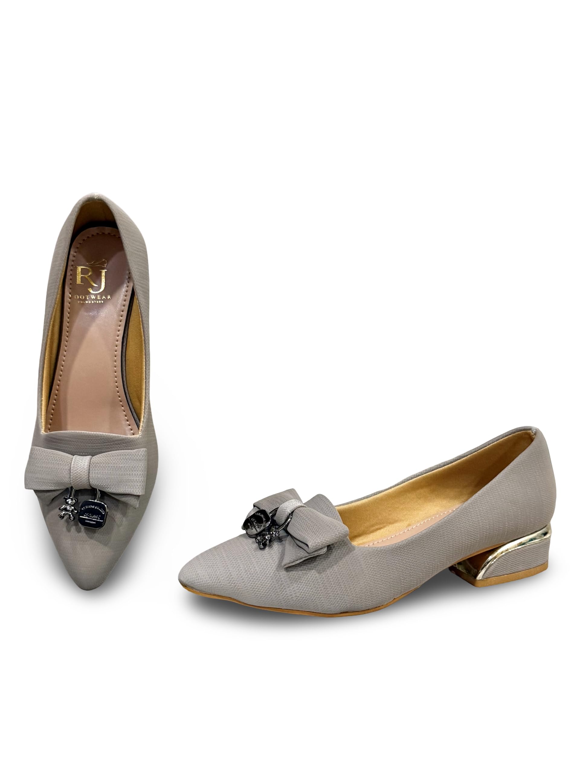 Women's Ballerina Flats, Flat Heel Belly,Fancy Stylish Block Heel Bellies for Casual,Party, and Formal Occasions.-image-45