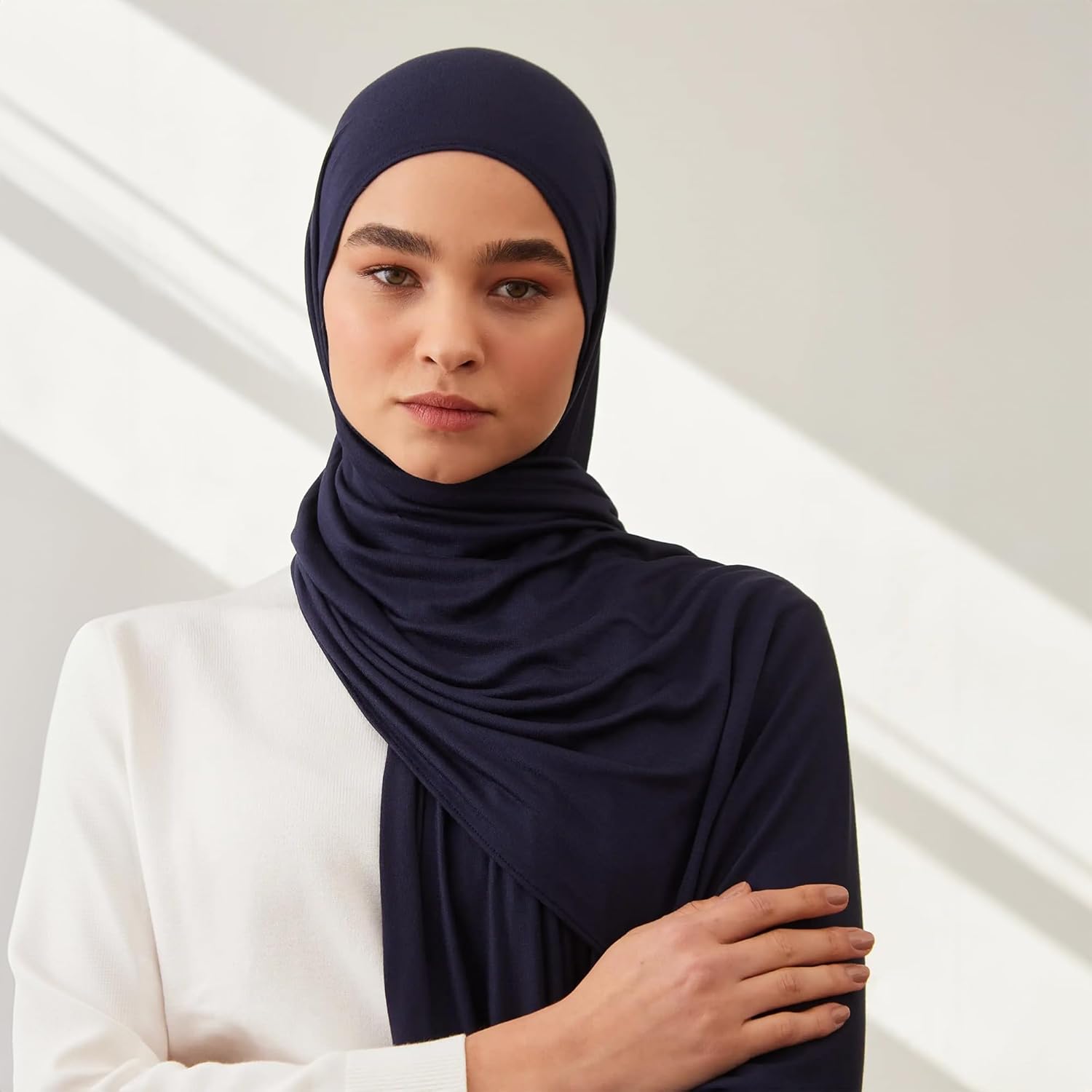 Modest Small Premium Jersey Hijab | For Muslim Women Head Scarf Wrap Hijabs - Image 5