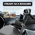 360° Rotatable Phone Holder for Car Dashboard,Anti-Slip Car Phone Mount for Horizontal & Vertical Fixing,Universal Dashboard Cell Phones Holder Cars Accessories for Most Vehicles