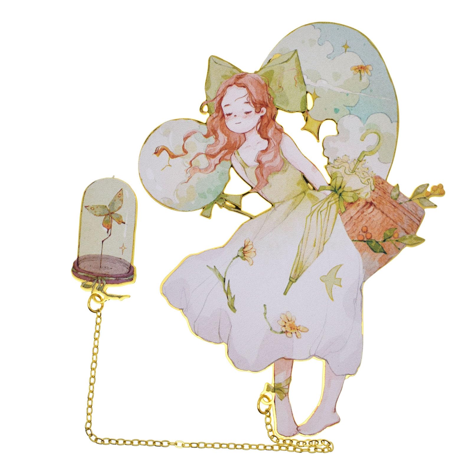 BLBMH Exquisite Metal Bookmarks Unique Christmas Birthday Gifts for Women Girlfriend Her Best Friend Sister Wife Anniversary Valentine’s Day Gifts -