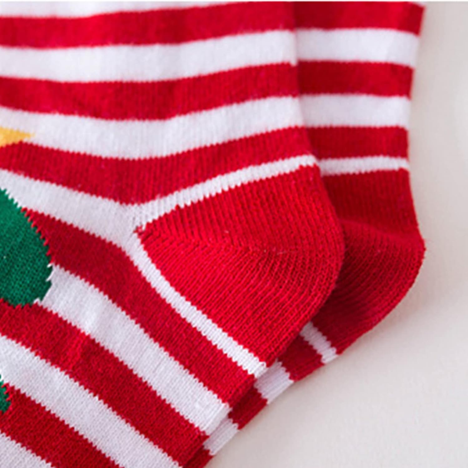 5 Pairs Kids Christmas Cotton Socks Elk Snowman Santa Holiday Hosiery