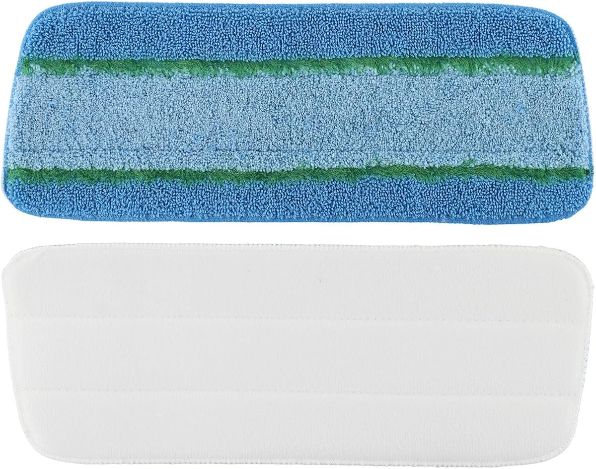 Long-Lasting Microfiber Mop Pads for Libman Freedom Spray Mop, Reusable and Washable Refills for Deep Cleaning Floors, Kitchens and Balconies, 6 Pack(2 PACK)