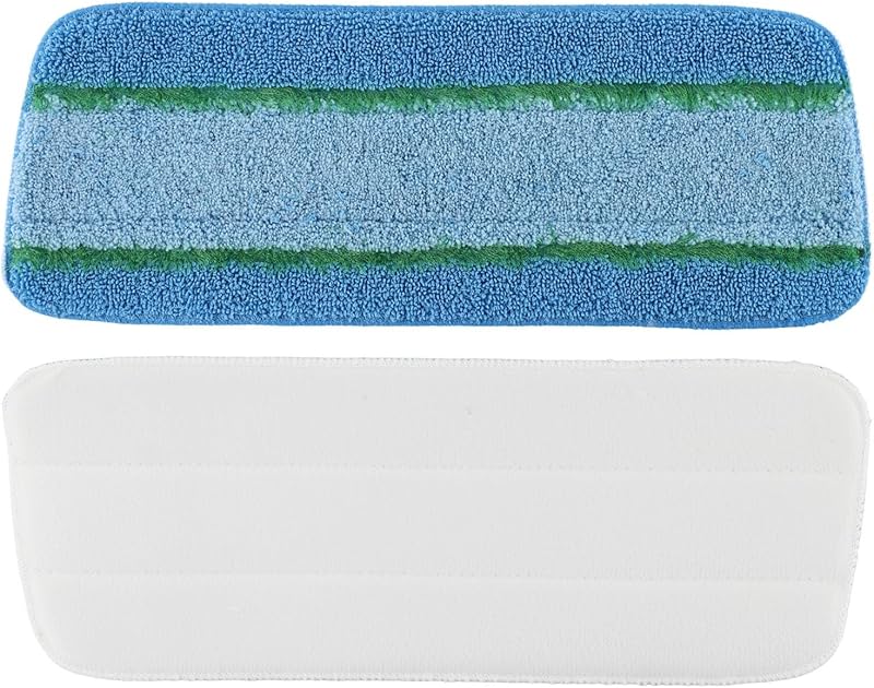 Long-Lasting Microfiber Mop Pads for Libman Freedom Spray Mop, Reusable and Washable Refills for Deep Cleaning Floors, Kitchens and Balconies, 6 Pack(2 PACK)