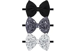 Baby Girl Toddler Girls Spider Hair Bows Ghost Hair Halloween Accessories Newborn