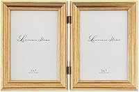 Vista 25 de Lawrence Frames Marco de fotos dorado bruñido Sutter de 5" de largo x 5" de ancho