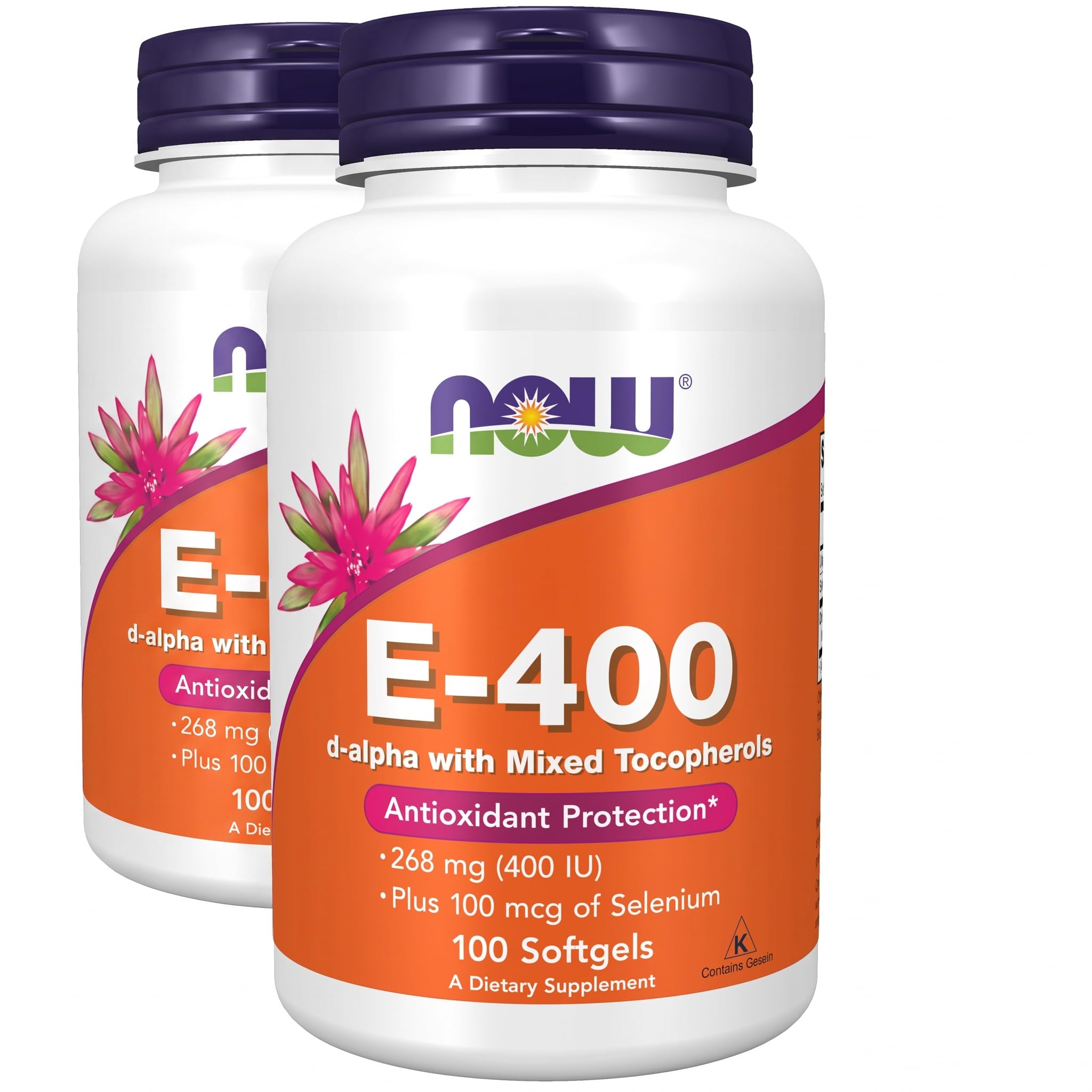 NOW Supplements, Vitamin E-400 IU, Mixed Tocopherols, 100 Softgels — Amazon image 11