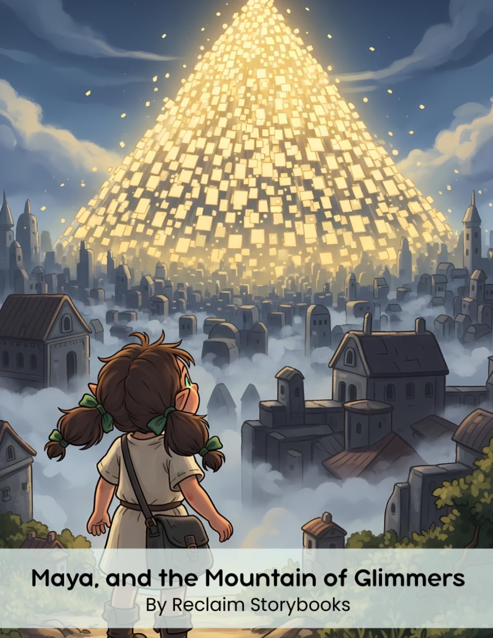 Maya, and the Mountain of Glimmers: Storybook about - Power of Compounding, with valuable life lessons and moral values (8.5 x 11”)