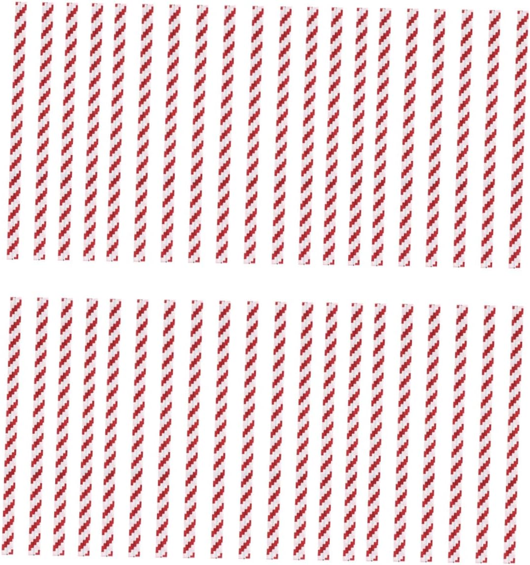 Holibanna 1400pcs Red and White Stripe Tie Ribbons Bread Bag Seals Baking Packaging Closure Ties for Candy Cookie Dessert Bags