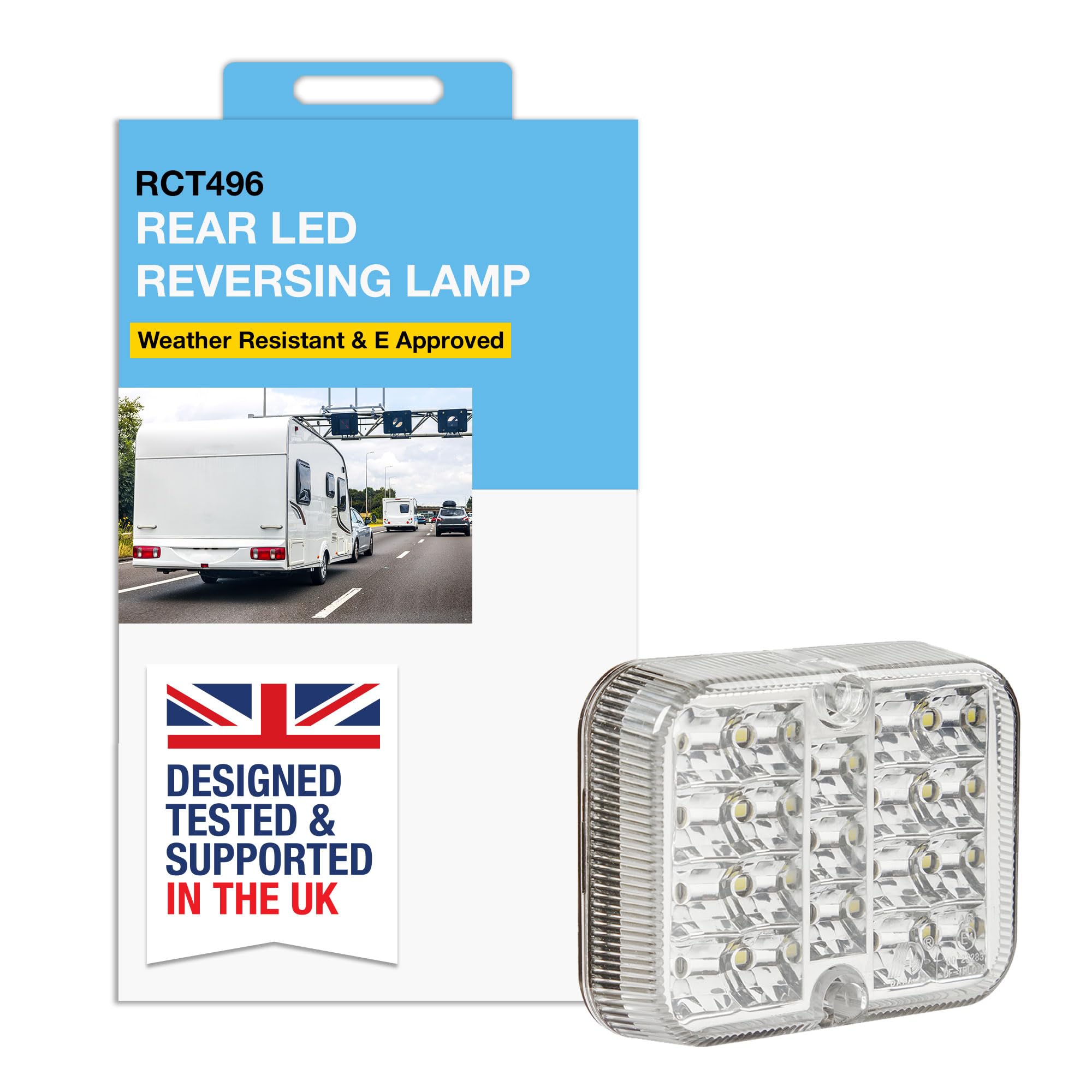Ring RCT496 12V 4W Trailer Towing LED Reversing Lamp Single