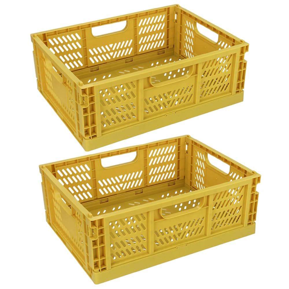 Amazon｜おりたたみコンテナ 18L 収納ボックス 2個セット