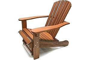 Adirondack Chairs with Ottoman: Escape to Tranquility