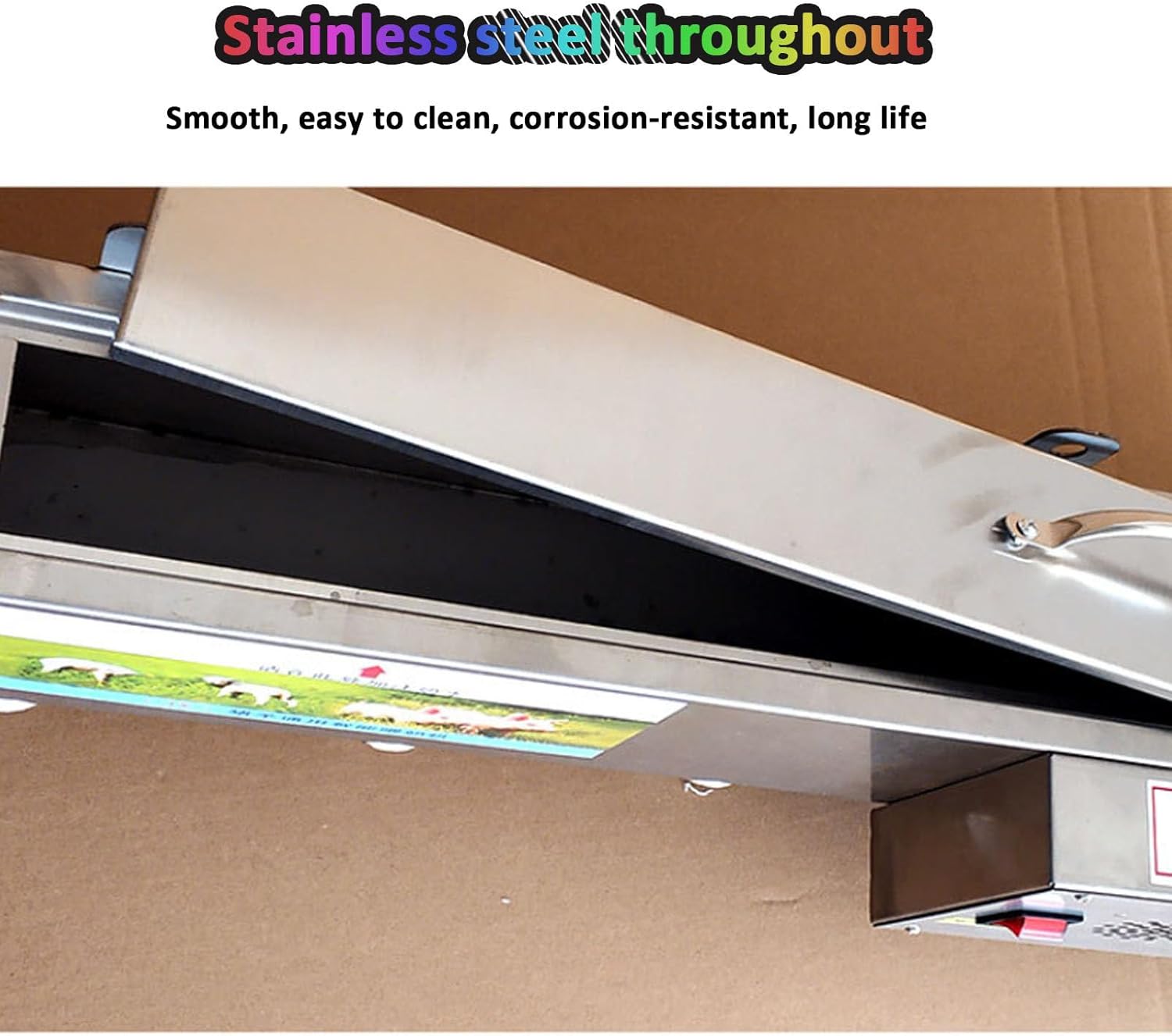 Automatic Piglet Feeding Bottle, Wall Mounted Lamb Piglet Feeder, 6 Nips, Stainless Steel Piglet Feeder for Piglets, Lambs, with Sound Simulation