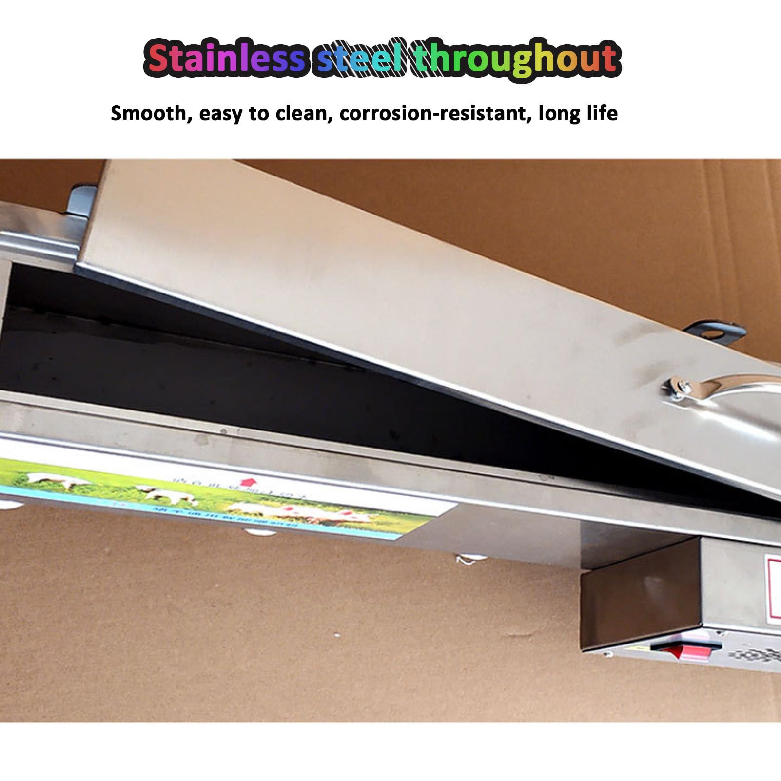 Comedero universal para lechones y corderos, alimentador de acero inoxidable a temperatura constante, 6 comederos de tetina totalmente automáticos con simulación de sonido