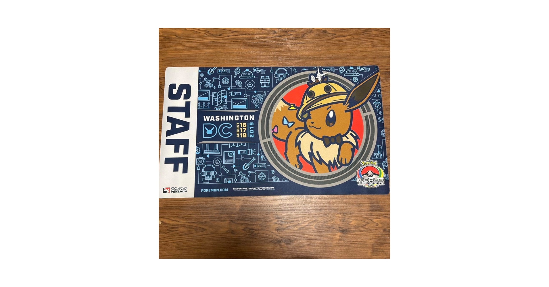 Amazon.co.jp: WCS2019 WashingtonDC STAFF プレイマット BY