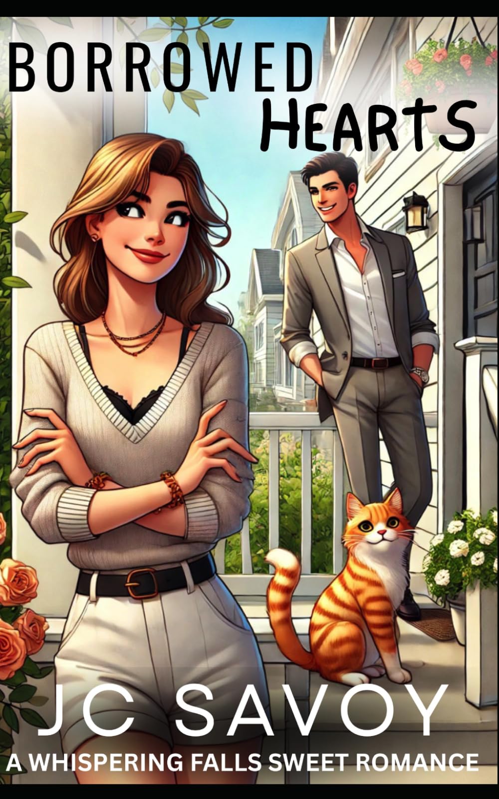 Borrowed Hearts (A Whispering Falls Sweet Romance)
