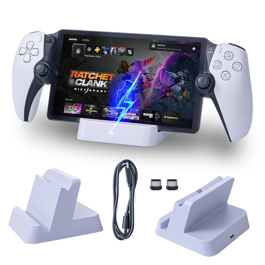 PlayStation Portable - 【充電スタンド付】PlayStation Portal 　CFIJ-18000 Amazon.com: HEATFUN Charging Station for PlayStation Portal