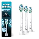 Philips Sonicare C2 Plaque Control - Genuine Replacement Electric Toothbrush Heads, White, 3 Pack, HX9023/65