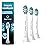 Philips Sonicare C2 Plaque Control - Genuine Replacement Electric Toothbrush Heads, White, 3 Pack, HX9023/65