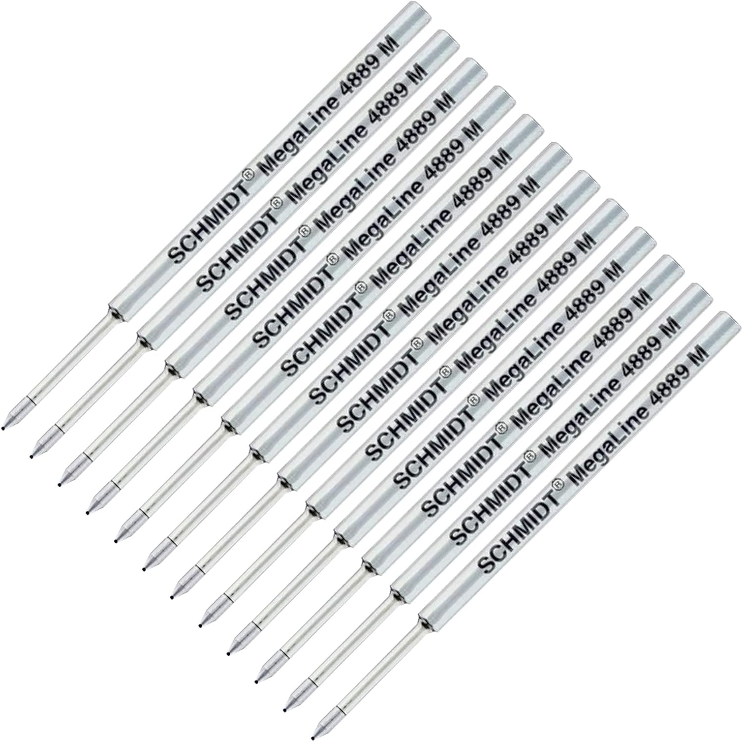 12 Pack - Schmidt MegaLine 4889 Pressurized Refill - Black Ink