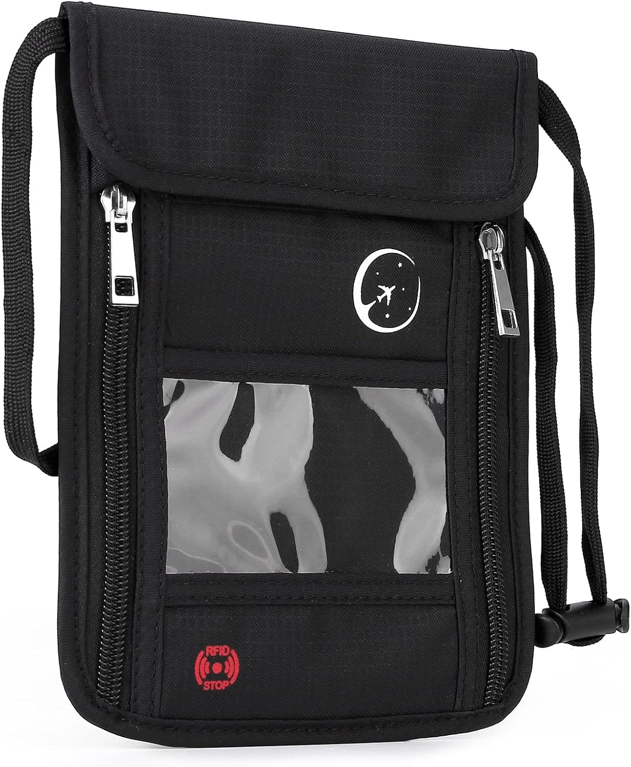 ZOPPEN Neck Wallet Travel Pouch, Passport Holder Neck